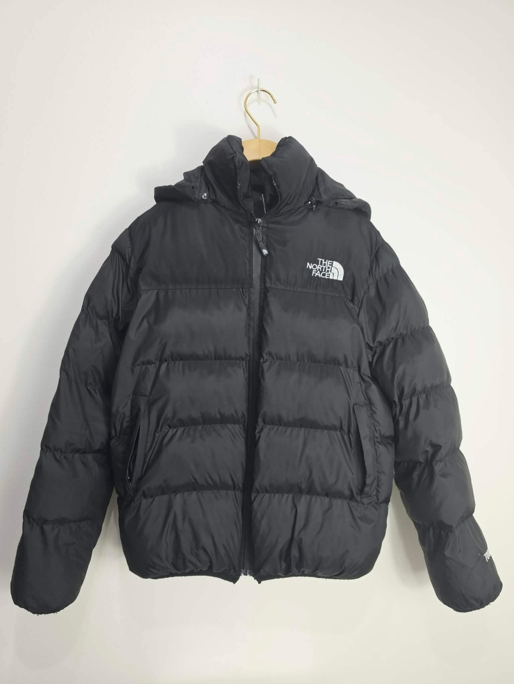 The North Face 700 Puffer Jacket Men's Small Black Goose Down Outdoor Ski